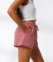 Gingham Stretch Boxer Short