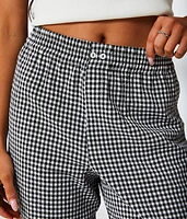 Gingham Pant