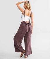 Wide Leg Suspender Overall