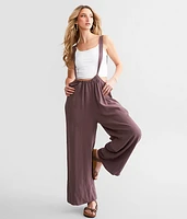 Wide Leg Suspender Overall