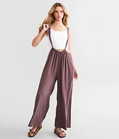 Wide Leg Suspender Overall