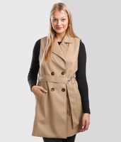 Hyfve Faux Leather Trench Vest