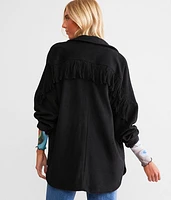 Fringe Shacket