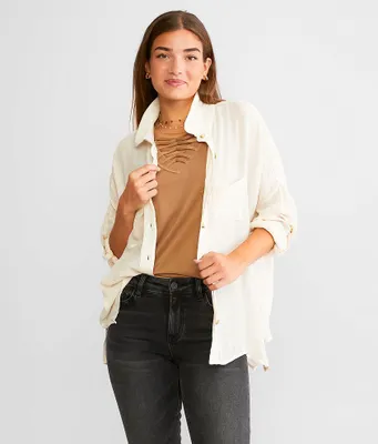 Hyfve Textured Woven Blouse