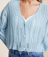 Destructed Cardigan Sweater