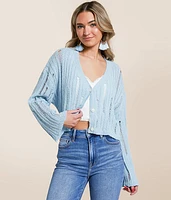 Destructed Cardigan Sweater