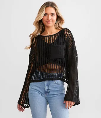 Willow & Root Cropped Sweater