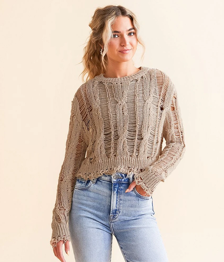 Hyfve Cable Knit Sweater