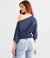 Dolman Off The Shoulder Top