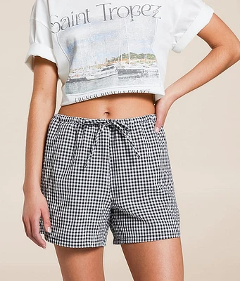 Gingham Stretch Boxer Short