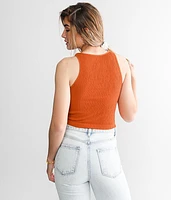 High Neck Cropped Brami