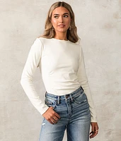 Camden Ruched Pullover