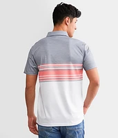 Striped Performance Polo