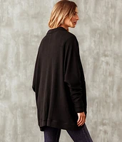 Textured Cocoon Cardigan