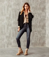 Textured Cocoon Cardigan