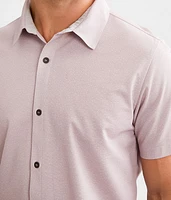 Polka Dot Stretch Shirt