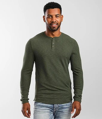 Outpost Makers Textured Knit Henley