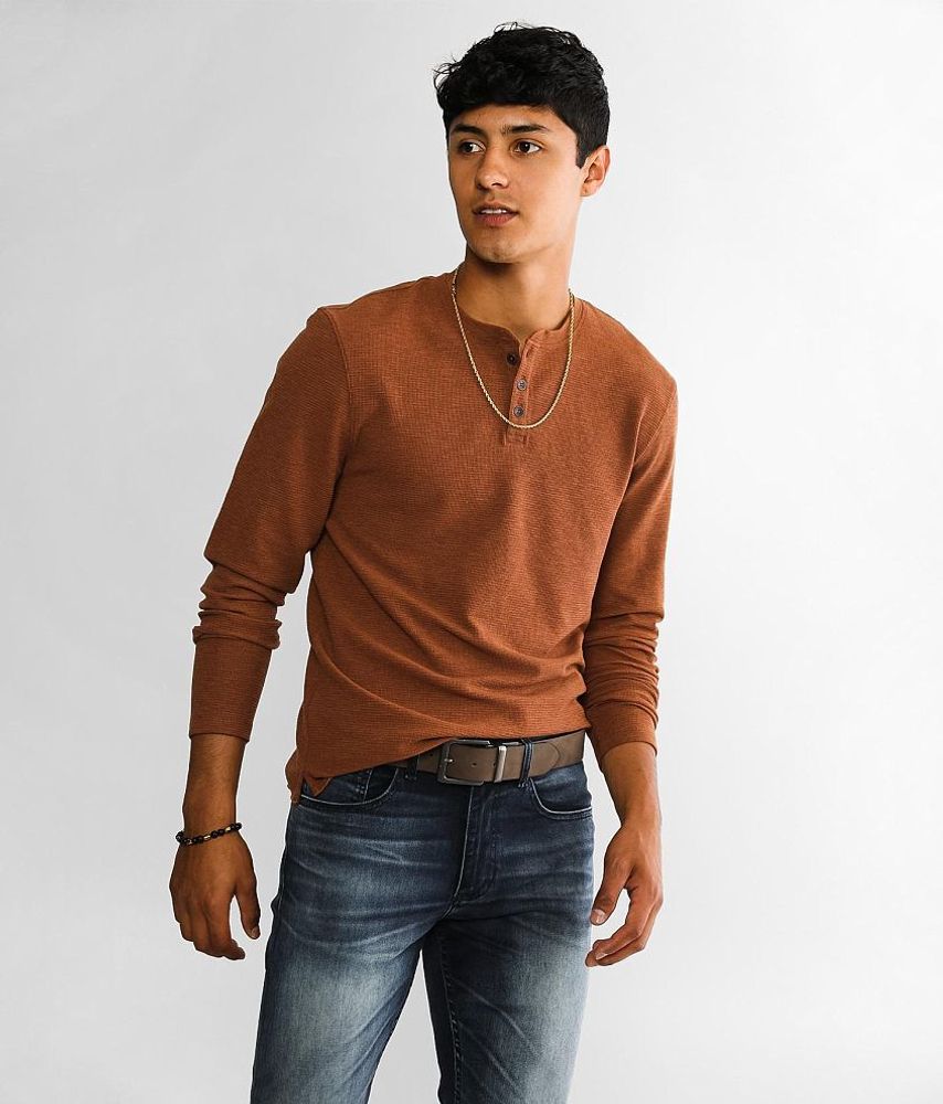 Outpost Makers Textured Knit Henley