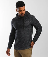 Fleece Waffle Knit Hoodie