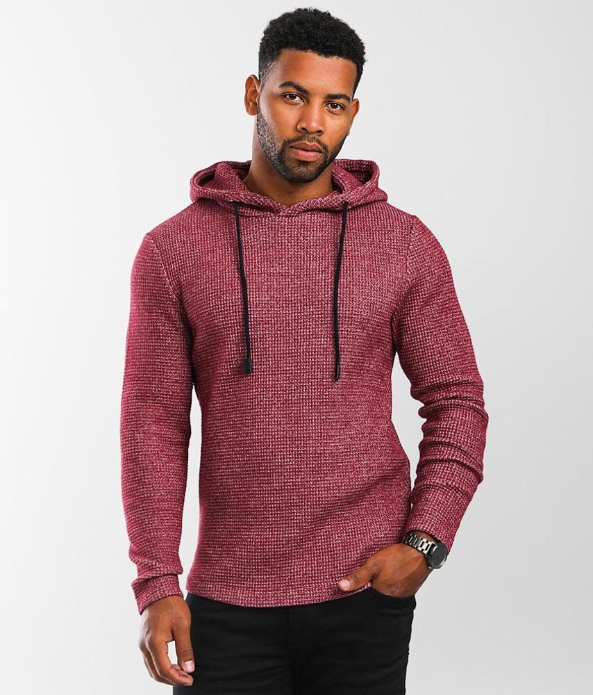 Outpost Makers Fleece Waffle Knit Hoodie