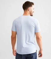 Textured Knit Henley