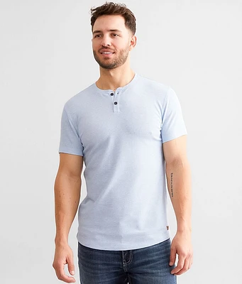 Textured Knit Henley