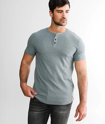 Textured Knit Henley