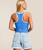 On Vacation Cropped Tank Top