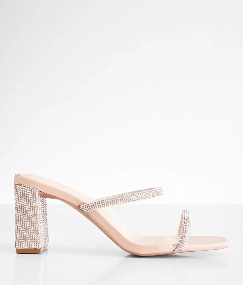 Qupid Kerstin Glitz Heeled Sandal