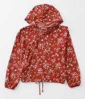 Girls - Willow & Root Floral Hoodie