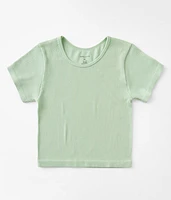 Girls - Modish Rebel Ribbed T-Shirt