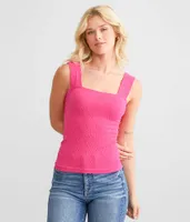 Daytrip Textured Seamless Tank Top