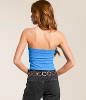 Cinch Tie Hanky Tube Top