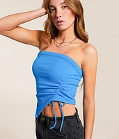 Cinch Tie Hanky Tube Top