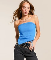 Cinch Tie Hanky Tube Top