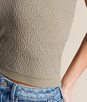 Textured Tube Top