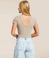 Two-Way Washed Contour Top