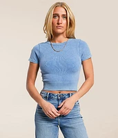 Two-Way Washed Contour Top