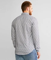 Basketweave Stretch Shirt