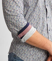 Basketweave Stretch Shirt