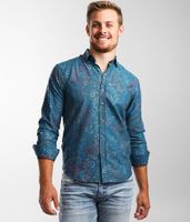 Eight X Textured Floral Shirt