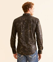 Floral Foiled Shirt