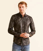 Floral Foiled Shirt