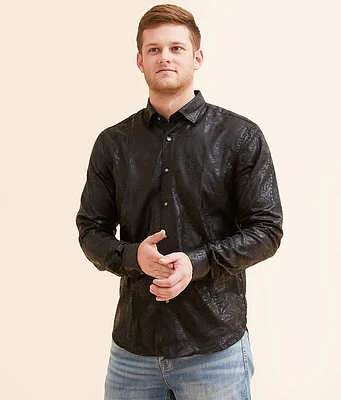 Eight X Tonal Paisley Shirt