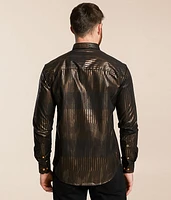 Foiled Stripe Shirt