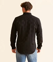 Tonal Plaid Shirt