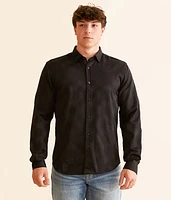 Tonal Plaid Shirt