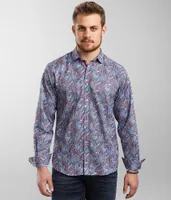 Eight X Paisley Striped Shirt