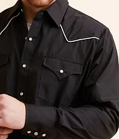 Piping Western Shirt