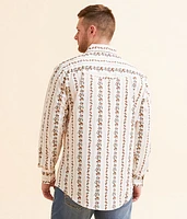 Wallpaper Floral Western Shirt